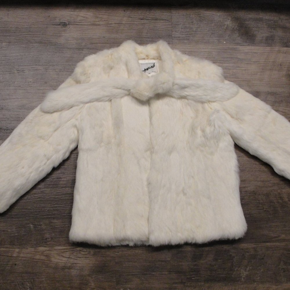100% Rabbit Fur Coat